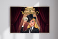 A Murder in Wonderland Alice and Card Game Detective Noir Poster Photo Print