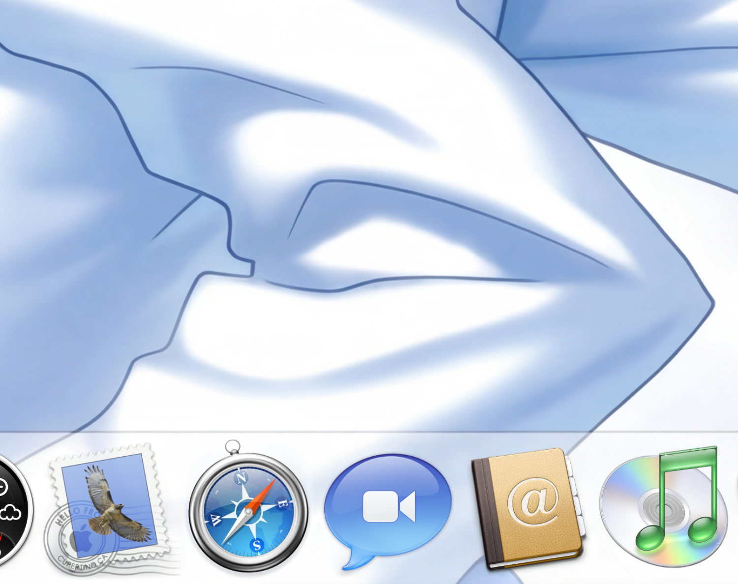 Frutiger Aero Y2K Mac OS X Tsukihime Anime Girl Giclée Fine Art Poster Print