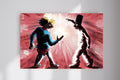 Arnold Shortman Gerald Johanssen Dapping Epic Battle Wall Poster Photo Print