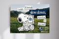 Snoopy Everything I know About Love Laufey Wall Poster Print